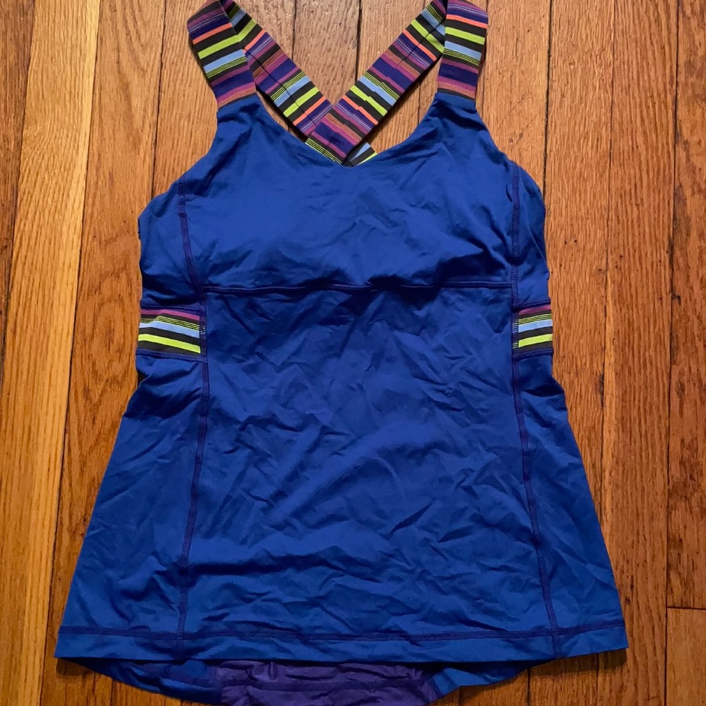 Lululemon push ur limits tank top size 8